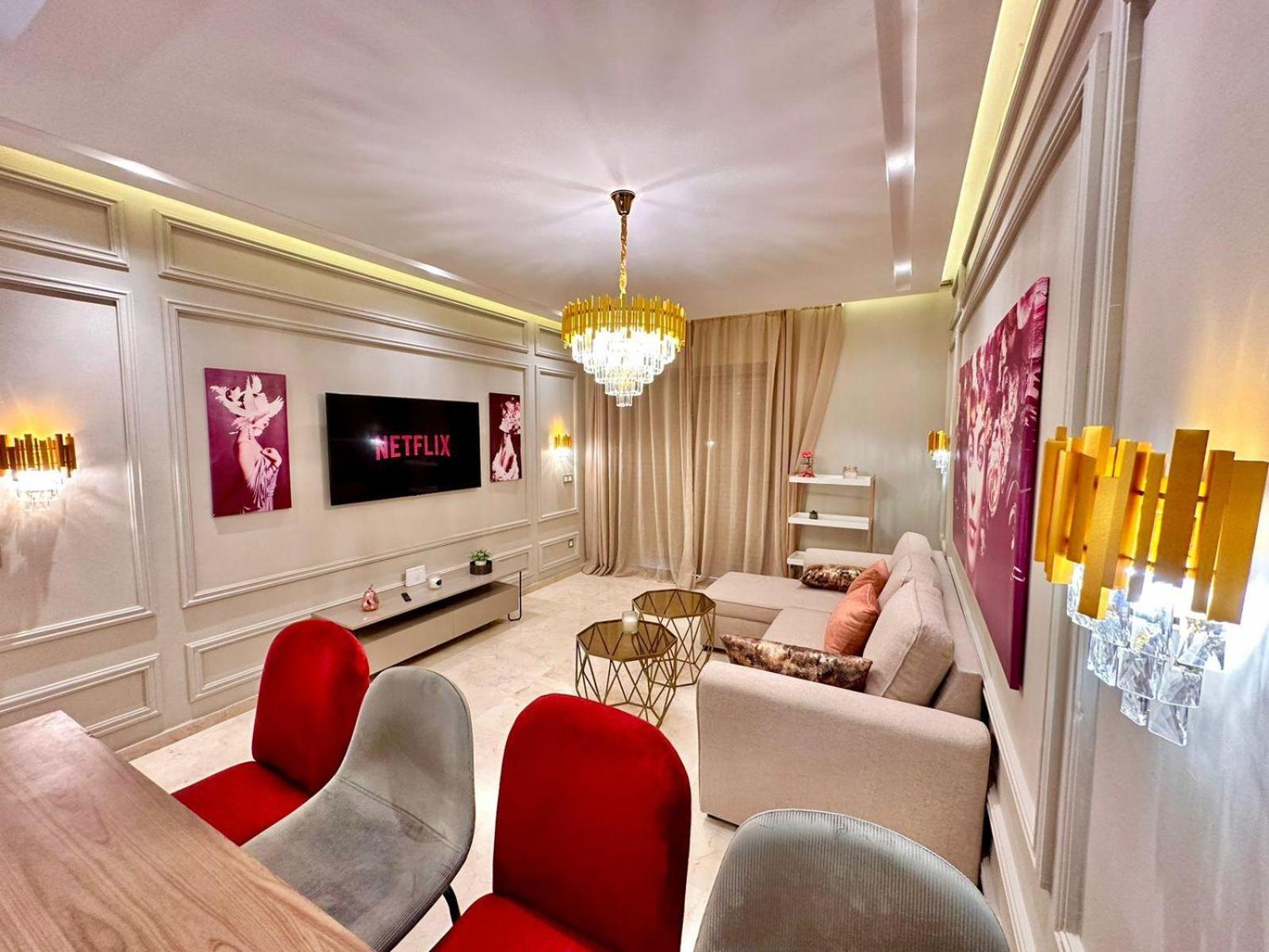 Appartement Luxueux Avec Piscine 10 Minutes Du Centre Ville Marraquexe Exterior foto