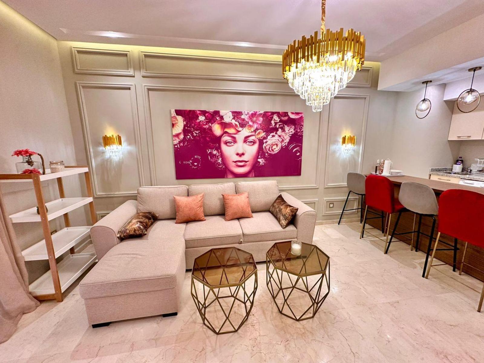 Appartement Luxueux Avec Piscine 10 Minutes Du Centre Ville Marraquexe Exterior foto
