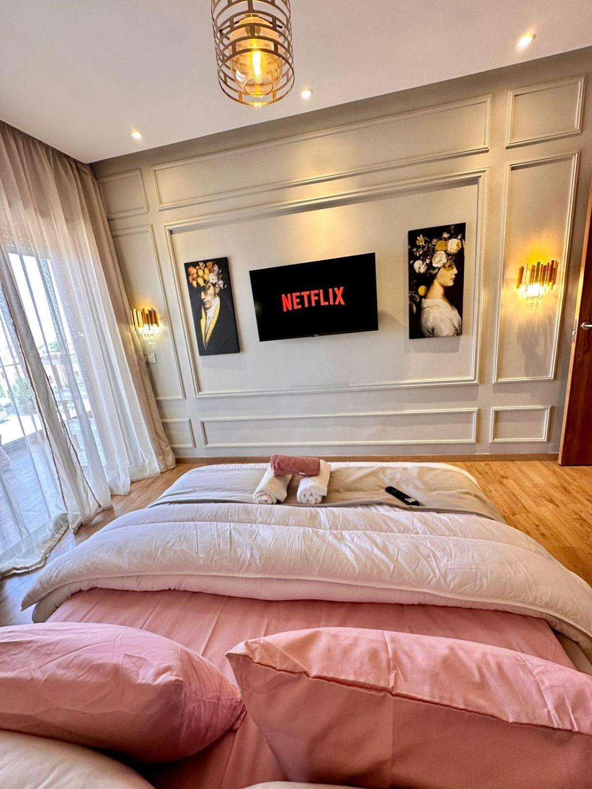 Appartement Luxueux Avec Piscine 10 Minutes Du Centre Ville Marraquexe Exterior foto